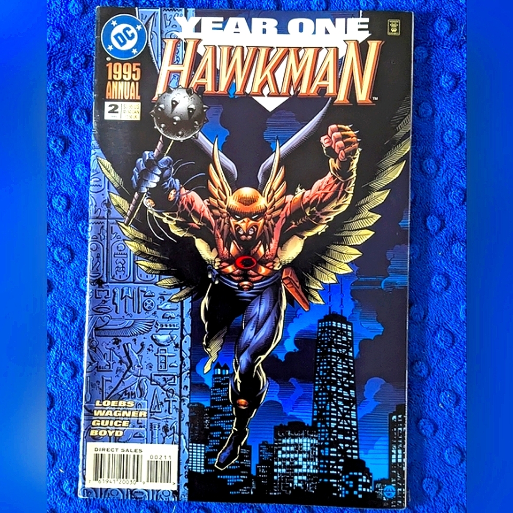 Hawkman Annual #2 Year One DC Comics 1995 VG